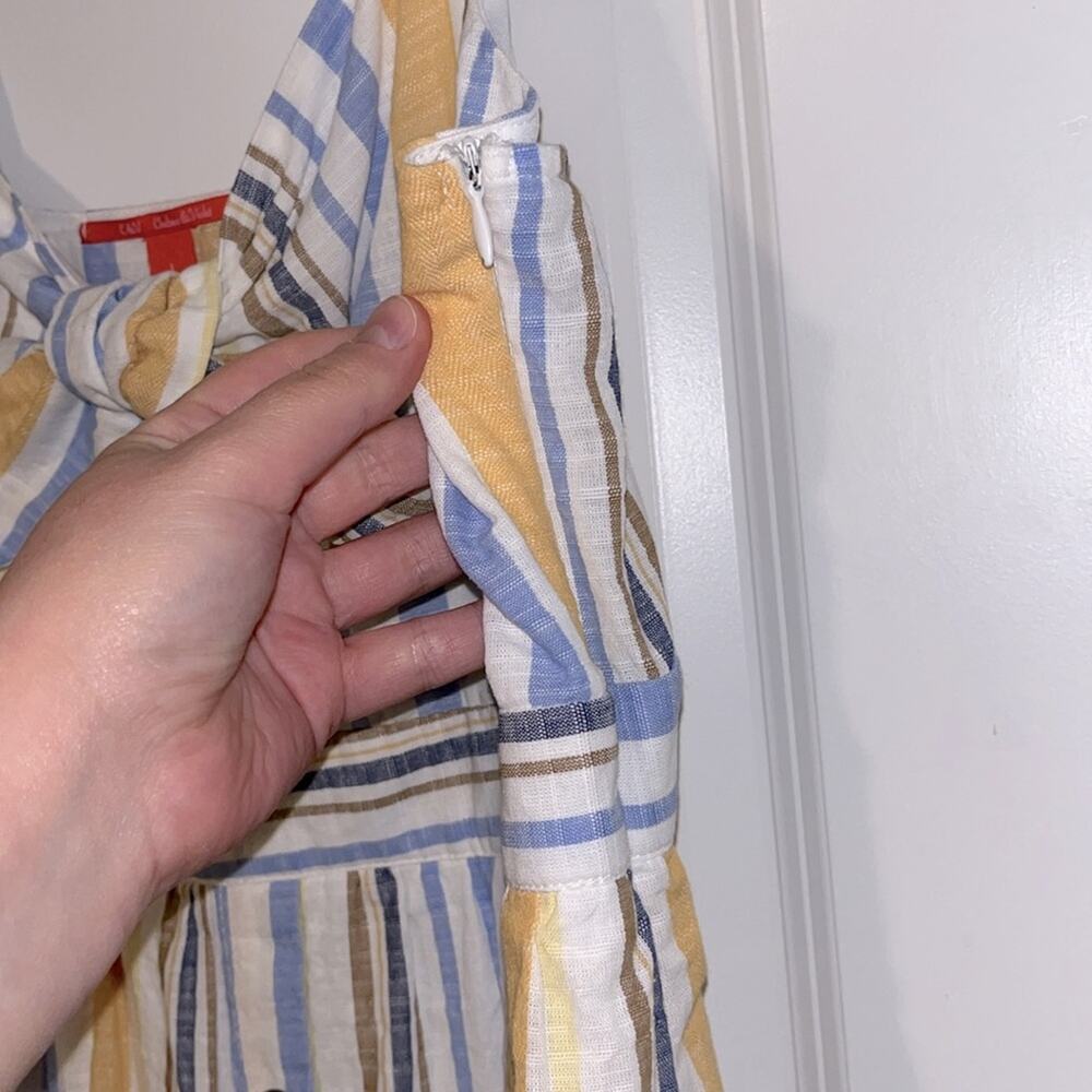 ⚡️ 3 for $30 ⚡️ Chelsea & Violet Women’s Large Striped Sundress - Picture 3 of 12